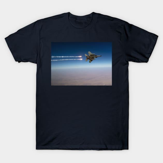 F15 Eagle T-Shirt by Aircraft.Lover